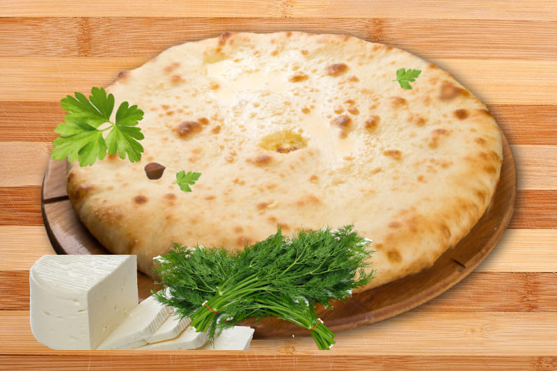 Осетинское тесто на кефире. Осетинский пирог с сыром и зеленью рецепт с фото.